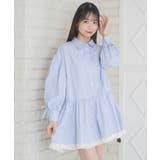 裾レースシャツOP | RETRO GIRL | 詳細画像6 