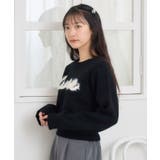 BLK1 | シャギーロゴNTPO | RETRO GIRL