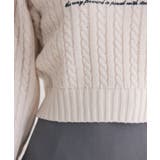 ロゴ刺繍ケーブルNTPO | RETRO GIRL | 詳細画像32 