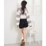 ボーダーショートNTフーディー | RETRO GIRL | 詳細画像13 