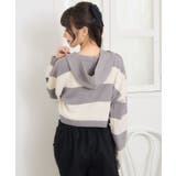 ボーダーショートNTフーディー | RETRO GIRL | 詳細画像17 