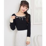 BLK1 | フリルオフショルNTPO | RETRO GIRL
