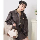 FレザーJK＆ギャザーSKセット | RETRO GIRL | 詳細画像1 