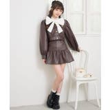 FレザーJK＆ギャザーSKセット | RETRO GIRL | 詳細画像12 