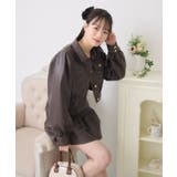 FレザーJK＆ギャザーSKセット | RETRO GIRL | 詳細画像2 