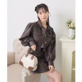 FレザーJK＆ギャザーSKセット | RETRO GIRL | 詳細画像3 