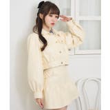 WHT4 | FレザーJK＆ギャザーSKセット | RETRO GIRL