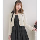 キラキラリボン付ツイードJK | RETRO GIRL | 詳細画像8 