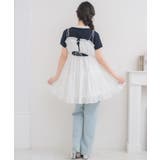 【新色追加】ダブルリボンティアードチュニック | RETRO GIRL | 詳細画像15 