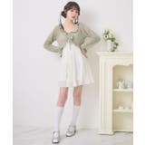 【新色追加】ダブルリボンティアードチュニック | RETRO GIRL | 詳細画像3 