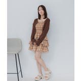 【セットアイテム】ティアードミニOP＆カーデSET | RETRO GIRL | 詳細画像15 