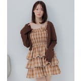 【セットアイテム】ティアードミニOP＆カーデSET | RETRO GIRL | 詳細画像19 