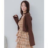 【セットアイテム】ティアードミニOP＆カーデSET | RETRO GIRL | 詳細画像21 