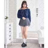 パイピングリボンチェックBL | RETRO GIRL | 詳細画像21 