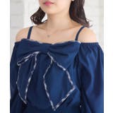 パイピングリボンチェックBL | RETRO GIRL | 詳細画像27 