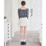 パイピングリボンチェックBL | RETRO GIRL | 詳細画像5 