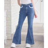 BLU0 | ポケットレースデニムPT | RETRO GIRL