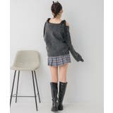 肩リボン起毛カーデ | RETRO GIRL | 詳細画像16 