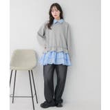 レイヤード風フリルOP | RETRO GIRL | 詳細画像23 