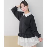 レイヤード風フリルOP | RETRO GIRL | 詳細画像3 