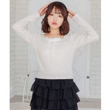 小花柄ワッフルロンTEE | RETRO GIRL | 詳細画像13
