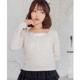小花柄ワッフルロンTEE | RETRO GIRL | 詳細画像14