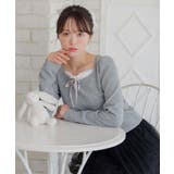 小花柄ワッフルロンTEE | RETRO GIRL | 詳細画像23