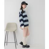 レース付きラガーSH | RETRO GIRL | 詳細画像4 