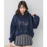 ビジューロゴBIGフーディー | RETRO GIRL | 詳細画像24 