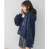 ビジューロゴBIGフーディー | RETRO GIRL | 詳細画像25 