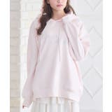 PNK0 | ビジューロゴBIGフーディー | RETRO GIRL