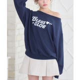 BLU2 | レースチョーカー付きトレーナー | RETRO GIRL