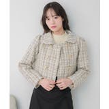 レース付ツイードコート | RETRO GIRL | 詳細画像14 