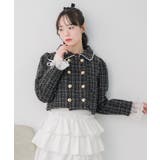 レース付ツイードコート | RETRO GIRL | 詳細画像6 