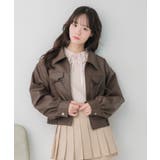 レースパッチ付FレザーBZ | RETRO GIRL | 詳細画像16