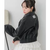 レースパッチ付FレザーBZ | RETRO GIRL | 詳細画像3