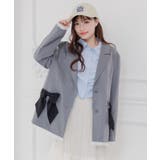 【セットアップ対応】リボンポケットテーラードJK | RETRO GIRL | 詳細画像17 