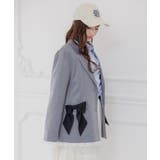 【セットアップ対応】リボンポケットテーラードJK | RETRO GIRL | 詳細画像18 