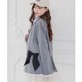 GRY1 | 【セットアップ対応】リボンポケットテーラードJK | RETRO GIRL