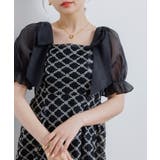 【オケージョン】金刺繍肩リボンドレス | RETRO GIRL | 詳細画像10 