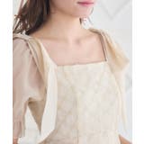 【オケージョン】金刺繍肩リボンドレス | RETRO GIRL | 詳細画像29 