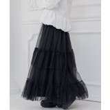 BLK1 | チュールティアードSK | RETRO GIRL