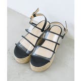 BLK1 | ベルトジュートサンダル | RETRO GIRL