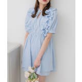 BLU0 | レースフリルチュニックOP | RETRO GIRL