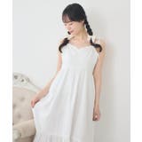 肩リボンレースキャミOP | RETRO GIRL | 詳細画像16 