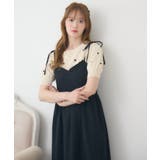 肩リボンレースキャミOP | RETRO GIRL | 詳細画像24 