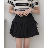 BLK1 | ハイウエストバルーンミニSK | RETRO GIRL