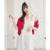 P/WHT | アソートフリルサロペット | RETRO GIRL