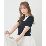 BLK1 | 前釦切替デザインCT | RETRO GIRL