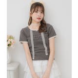 レースチョーカー付きロゴTEE | RETRO GIRL | 詳細画像18